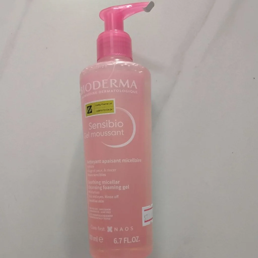 Bioderma Sensibio Gel Moussant — available at pharmacies in Cambodia on PharmKulen