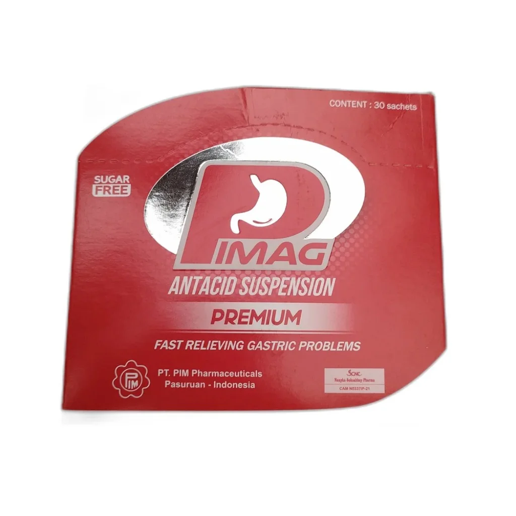 Pimag Premium — available at pharmacies in Cambodia on PharmKulen
