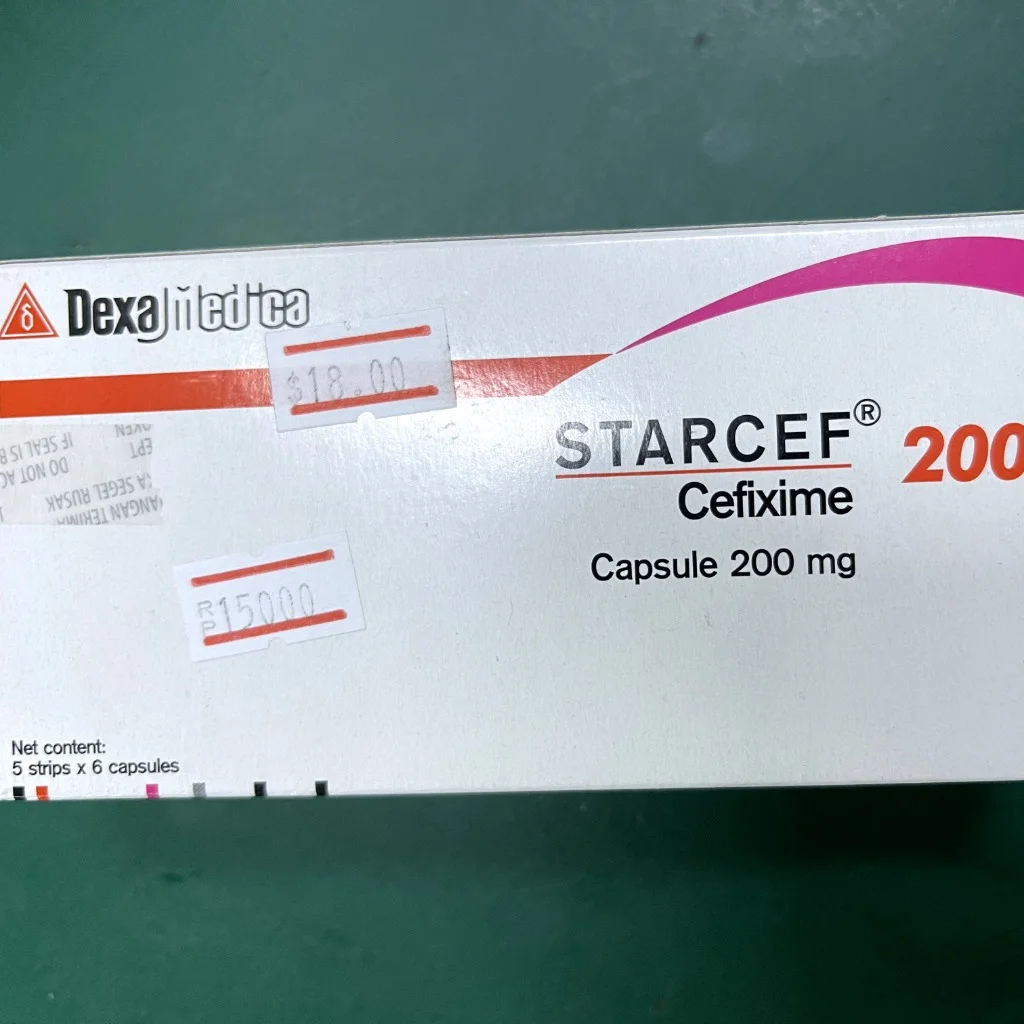 Starcef 200 — available at pharmacies in Cambodia on PharmKulen