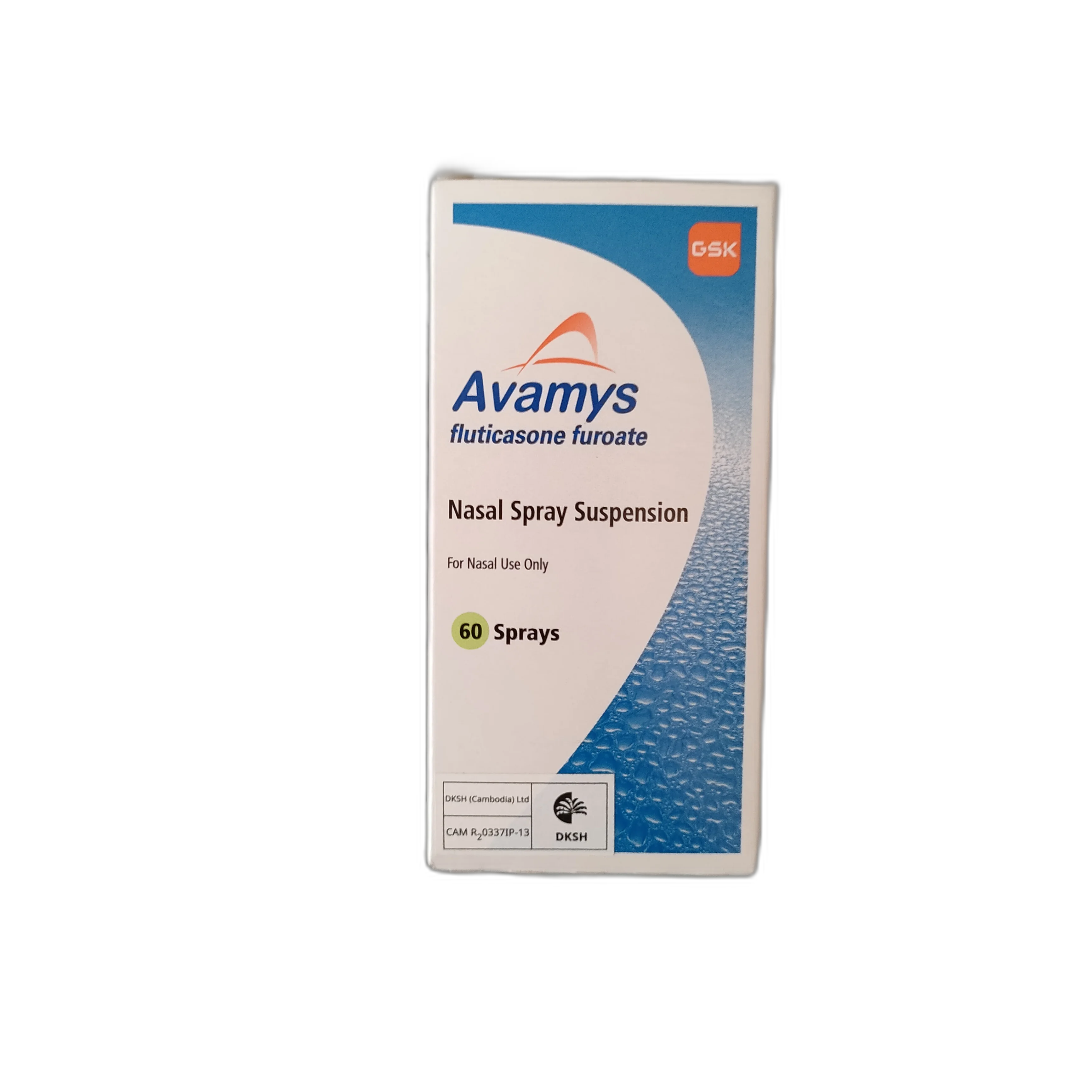 Avamys Nasal Spray — available at pharmacies in Cambodia on PharmKulen
