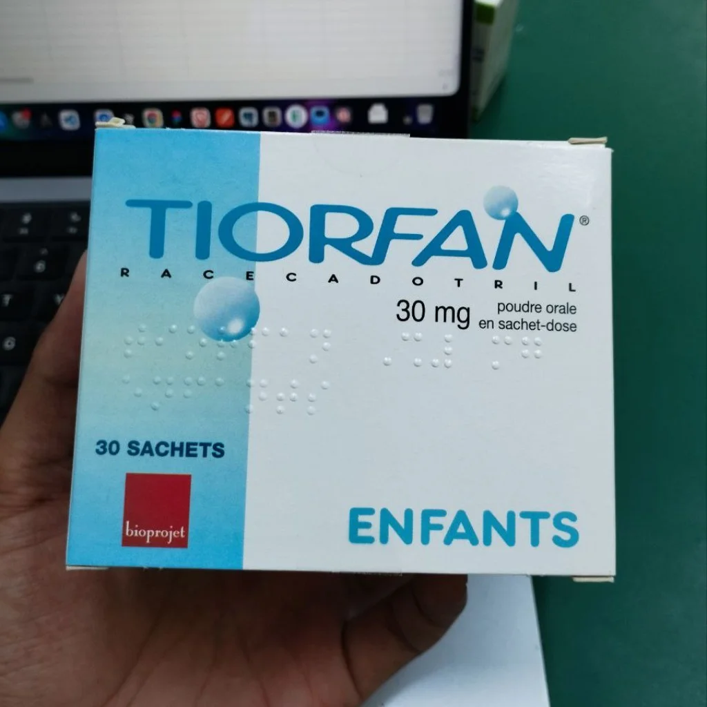 Tiorfan — available at pharmacies in Cambodia on PharmKulen