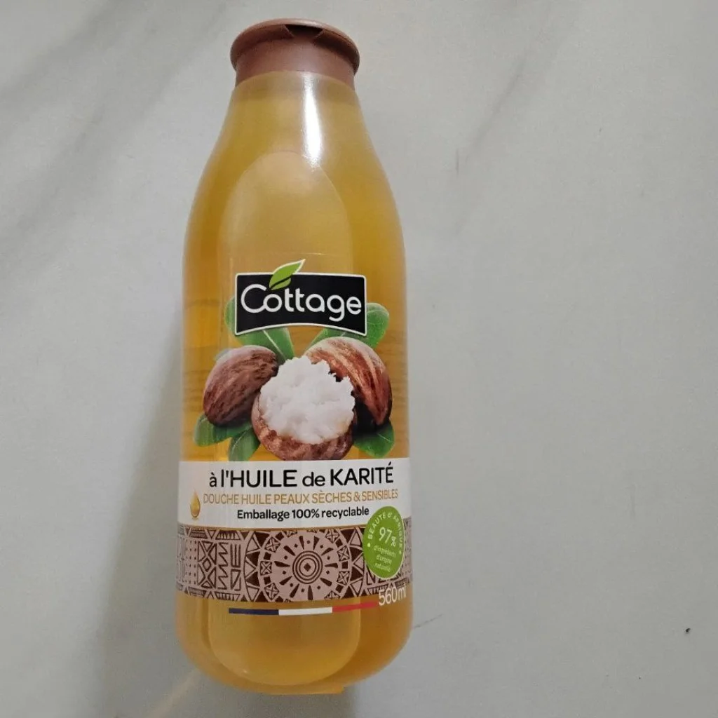 Cottage Shower Oil – Shea Butter (Huile de Karité) — available at pharmacies in Cambodia on PharmKulen