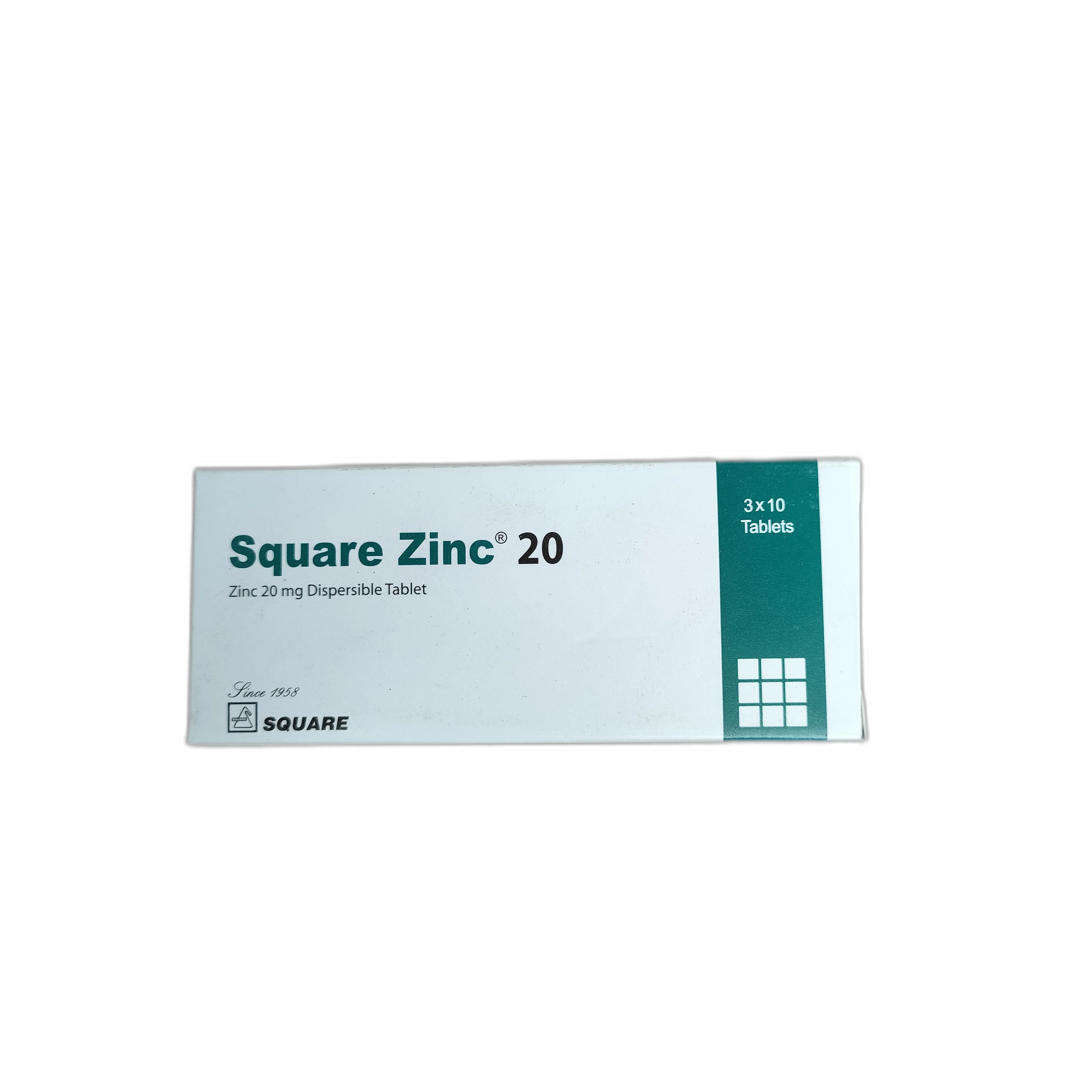 Square Zinc — available at pharmacies in Cambodia on PharmKulen