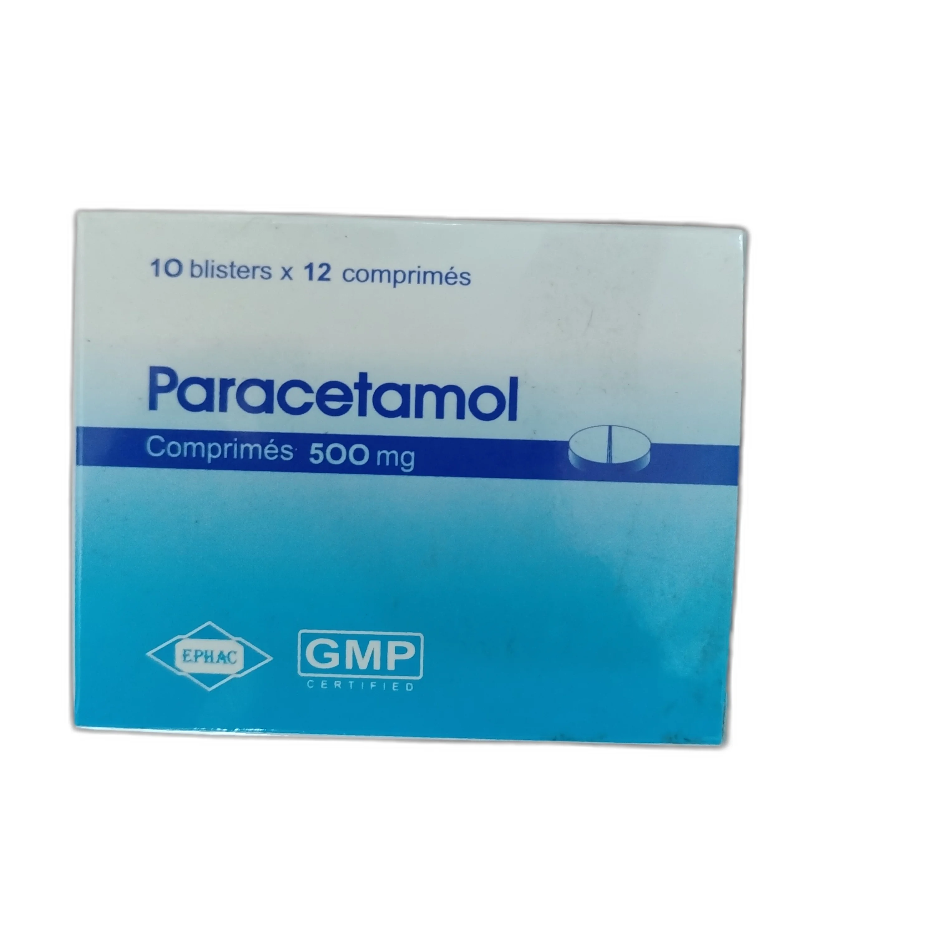 Paracetamol EPHAC — available at pharmacies in Cambodia on PharmKulen