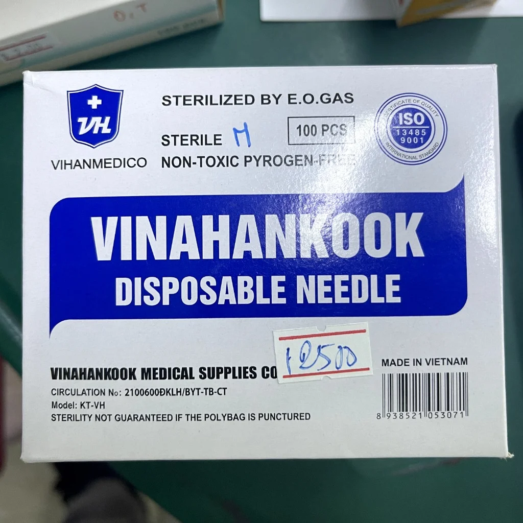 Vinahankook (Disposable Needle) — available at pharmacies in Cambodia on PharmKulen