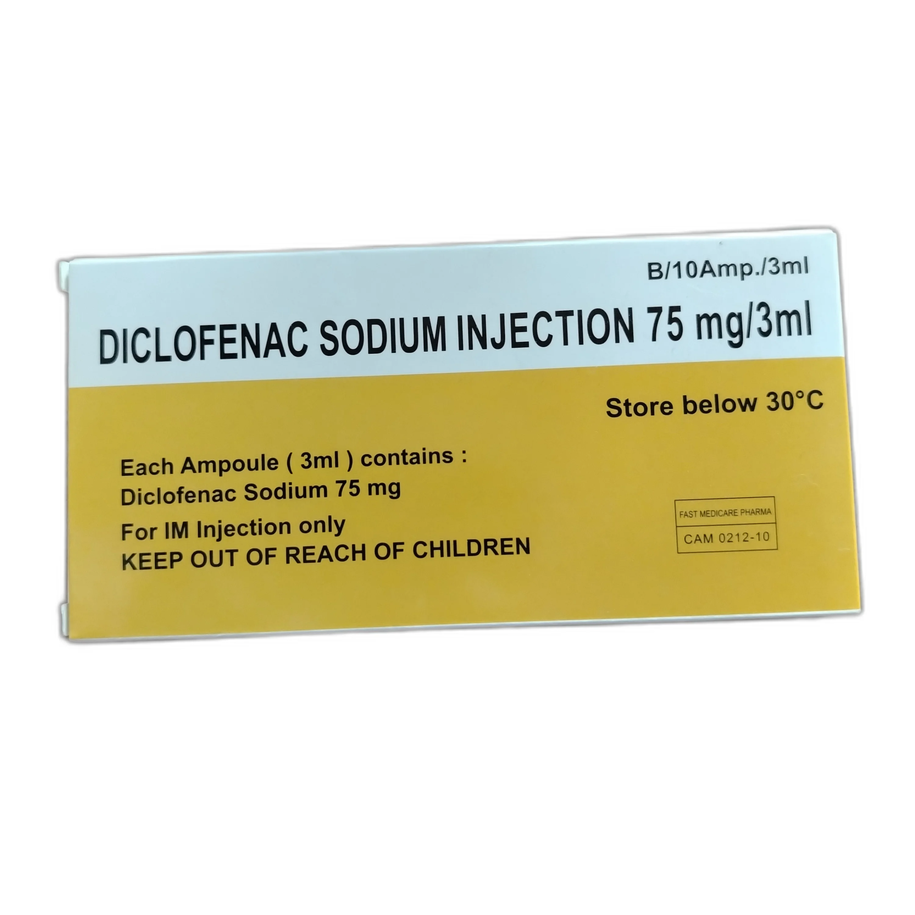 Diclofenac Sodium Injection — available at pharmacies in Cambodia on PharmKulen