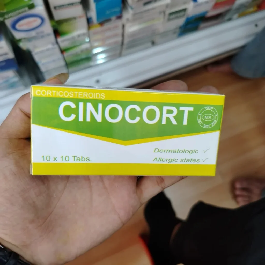 Cincort — available at pharmacies in Cambodia on PharmKulen