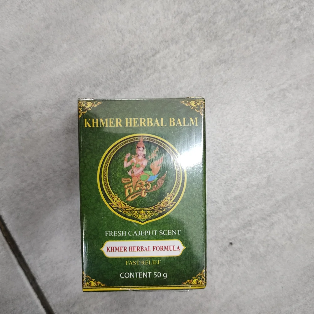 Venerable Kann Sophannarith Khmer Herbal Balm 50g — available at pharmacies in Cambodia on PharmKulen