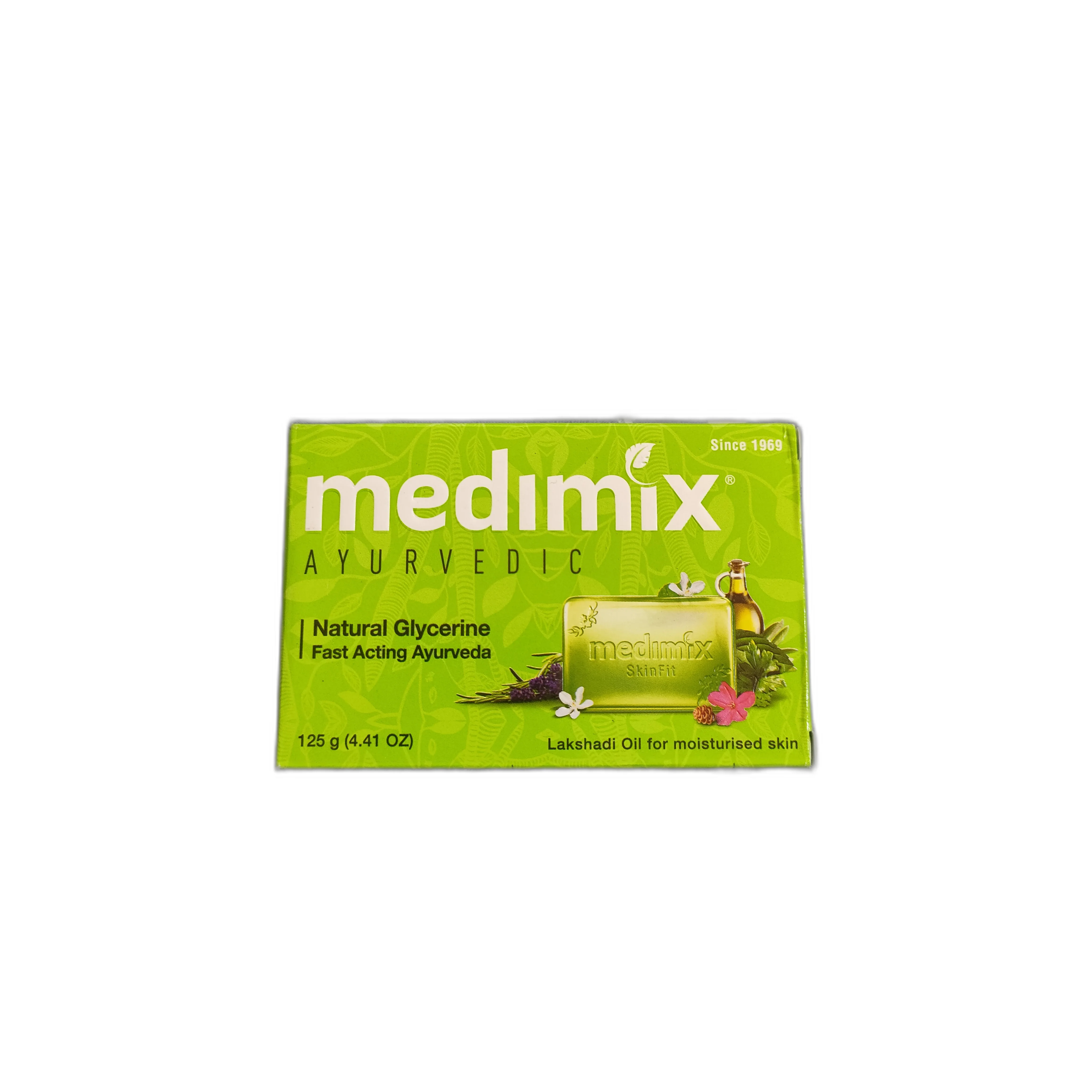 Medimix Ayurvedic Natural Glycerine Soap — available at pharmacies in Cambodia on PharmKulen