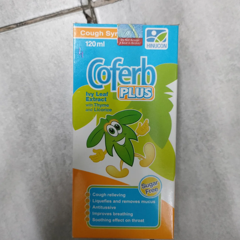 Coferb Plus — available at pharmacies in Cambodia on PharmKulen