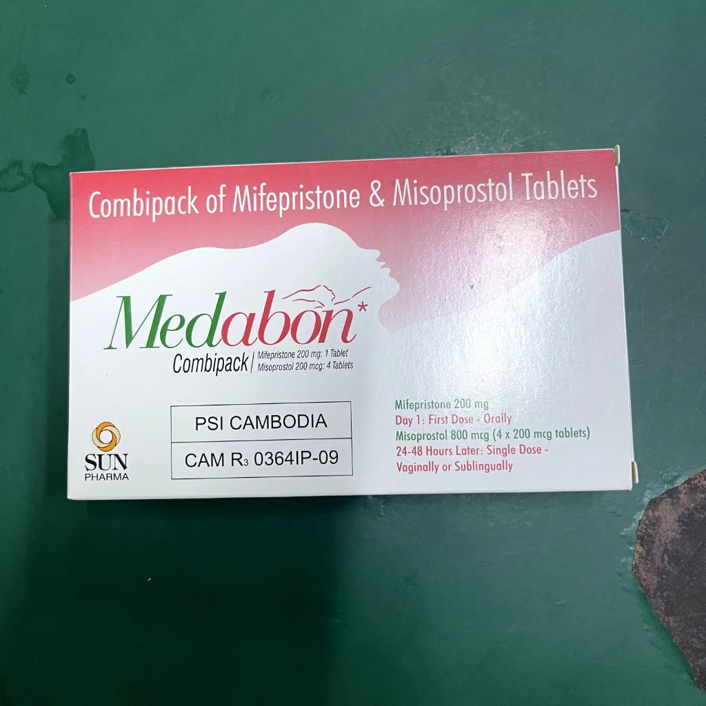 Medabon Combipack — available at pharmacies in Cambodia on PharmKulen