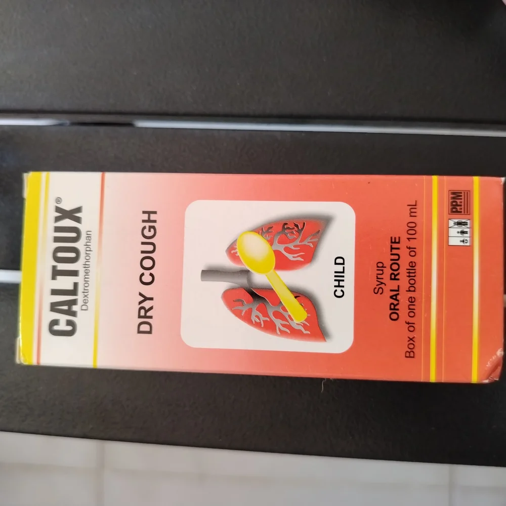 Caltoux Dry Cough (Child) — available at pharmacies in Cambodia on PharmKulen