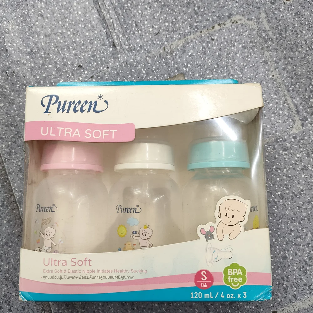 Pureen Ultra Soft Baby Bottles — available at pharmacies in Cambodia on PharmKulen
