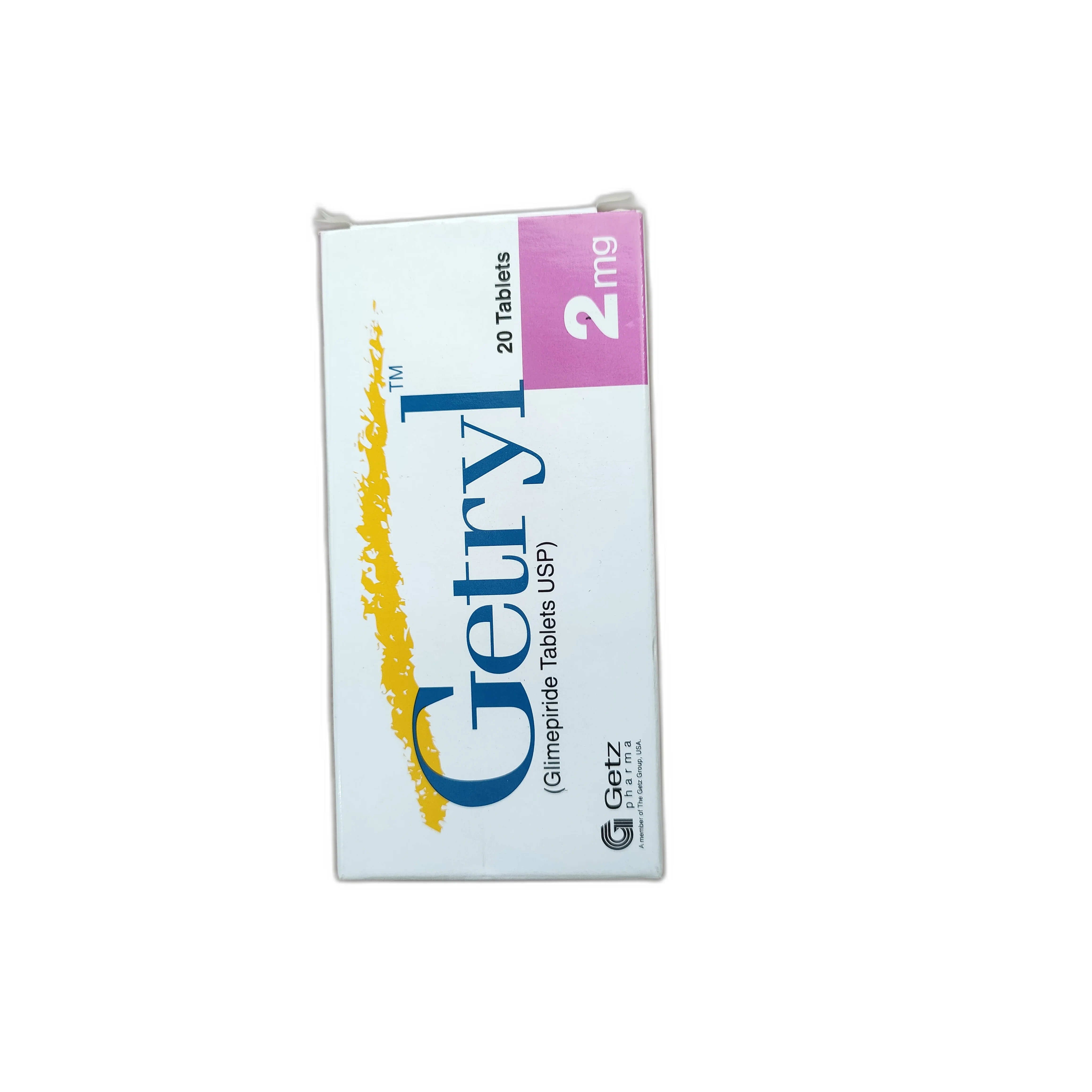 Getryl 2mg — available at pharmacies in Cambodia on PharmKulen