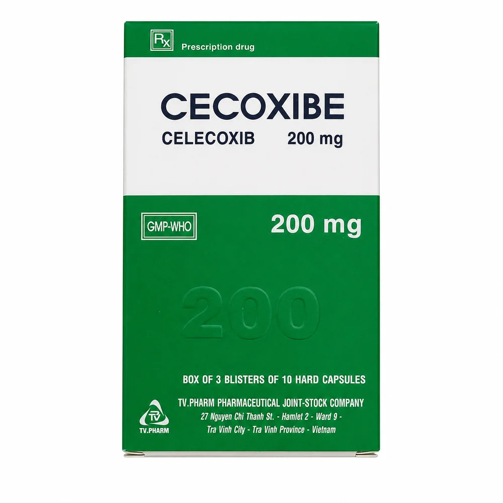 Cecoxibe — available at pharmacies in Cambodia on PharmKulen