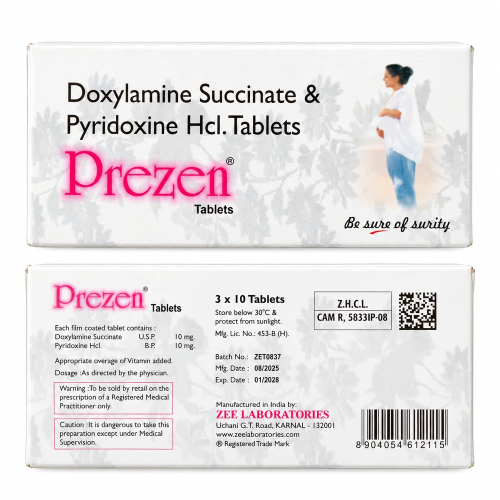 Prezen — available at pharmacies in Cambodia on PharmKulen