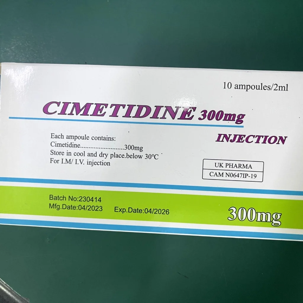 Cimetidine — available at pharmacies in Cambodia on PharmKulen