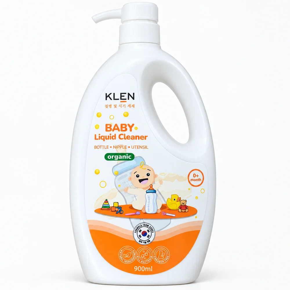 KLEN Baby Liquid Cleaner — available at pharmacies in Cambodia on PharmKulen