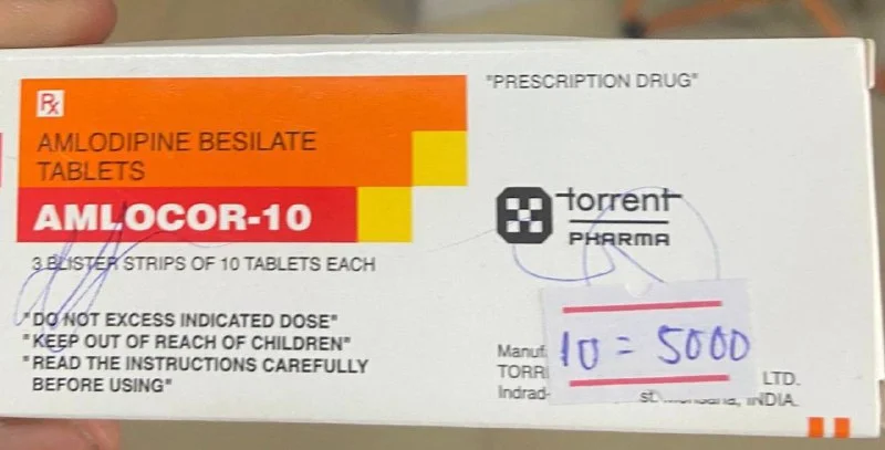 AMLOCOR-10 — available at pharmacies in Cambodia on PharmKulen