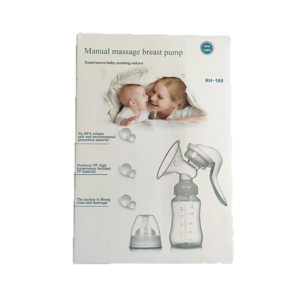 Manual Massage Breast Pump RH-188 — available at pharmacies in Cambodia on PharmKulen