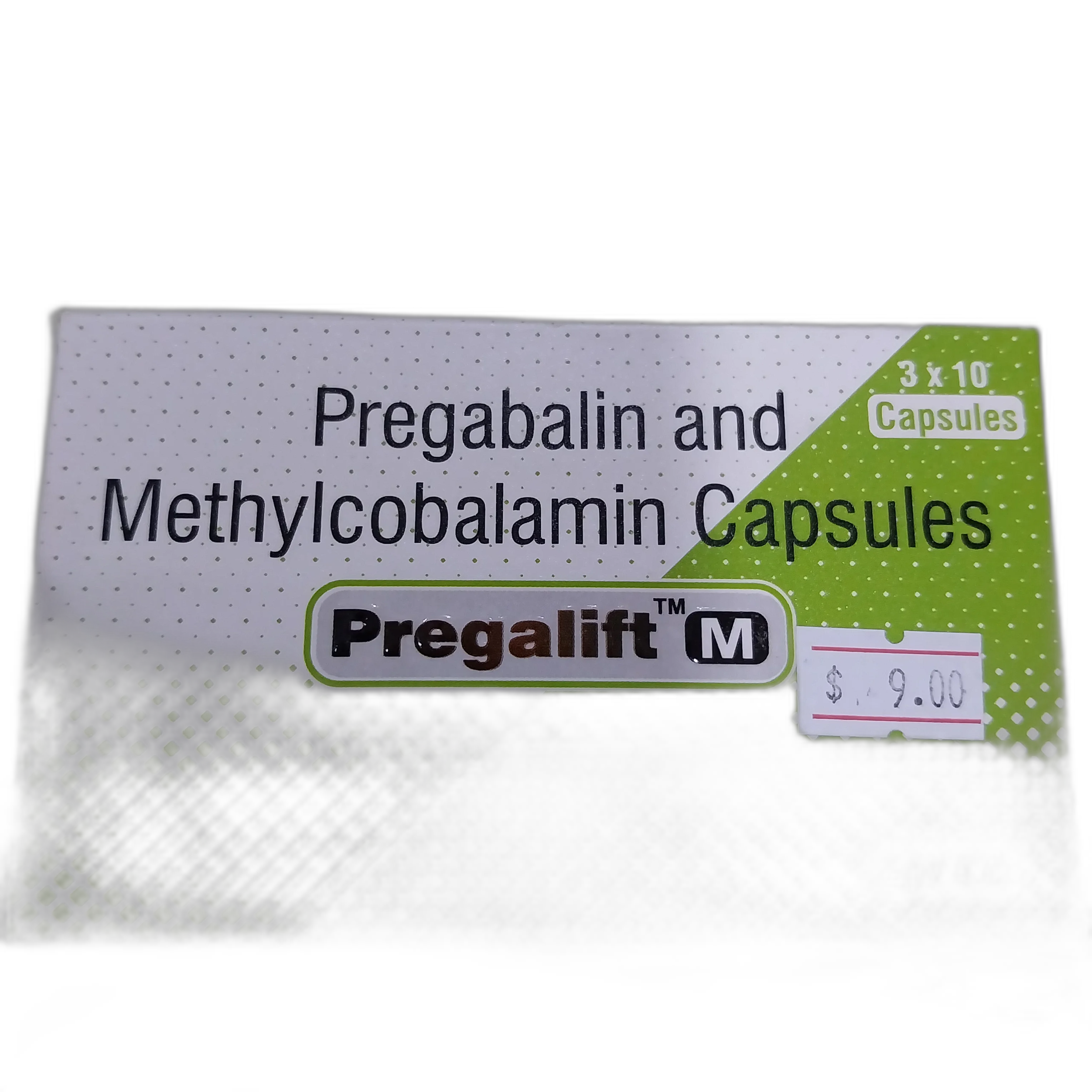 Pregalift-M — available at pharmacies in Cambodia on PharmKulen