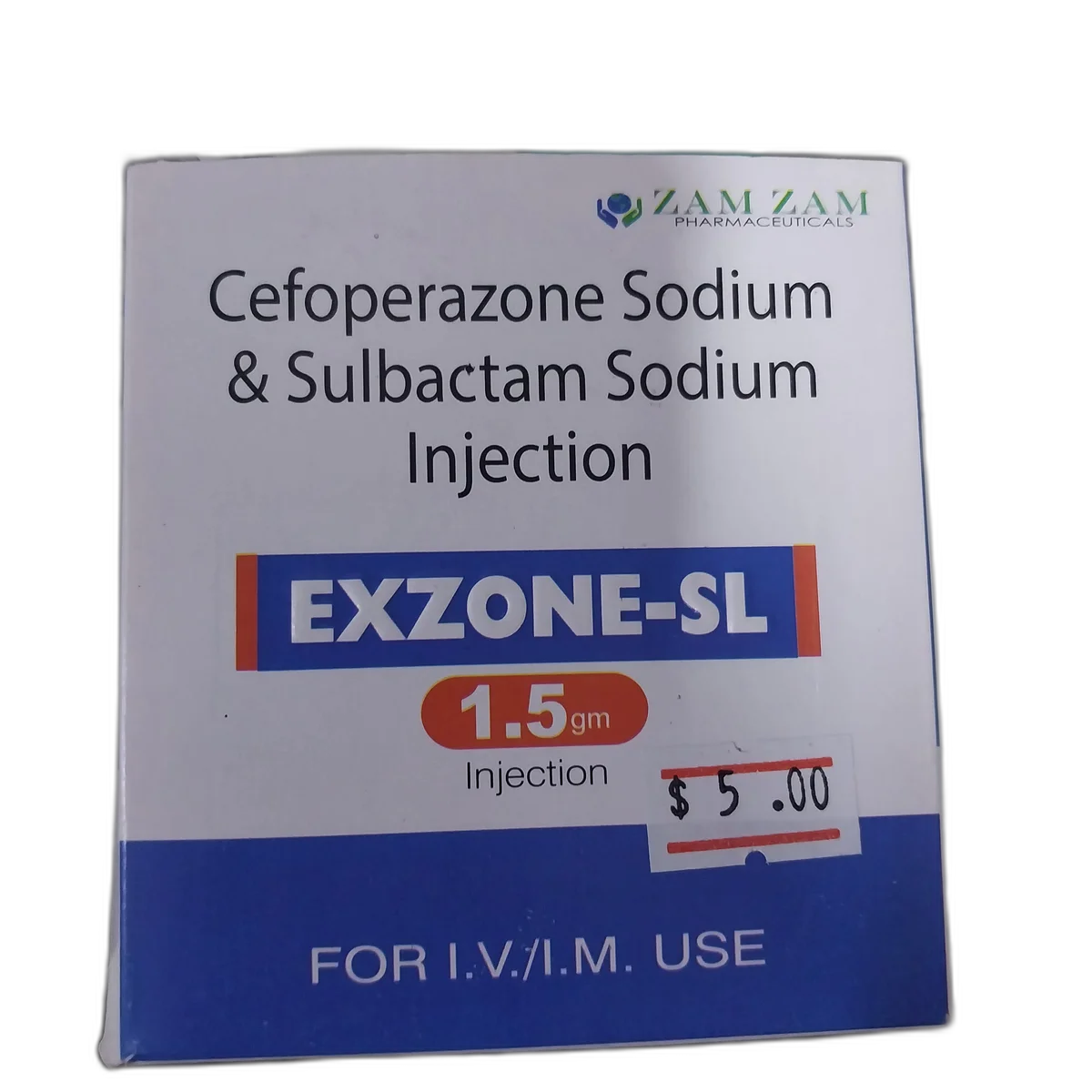 Exzone SLS — available at pharmacies in Cambodia on PharmKulen