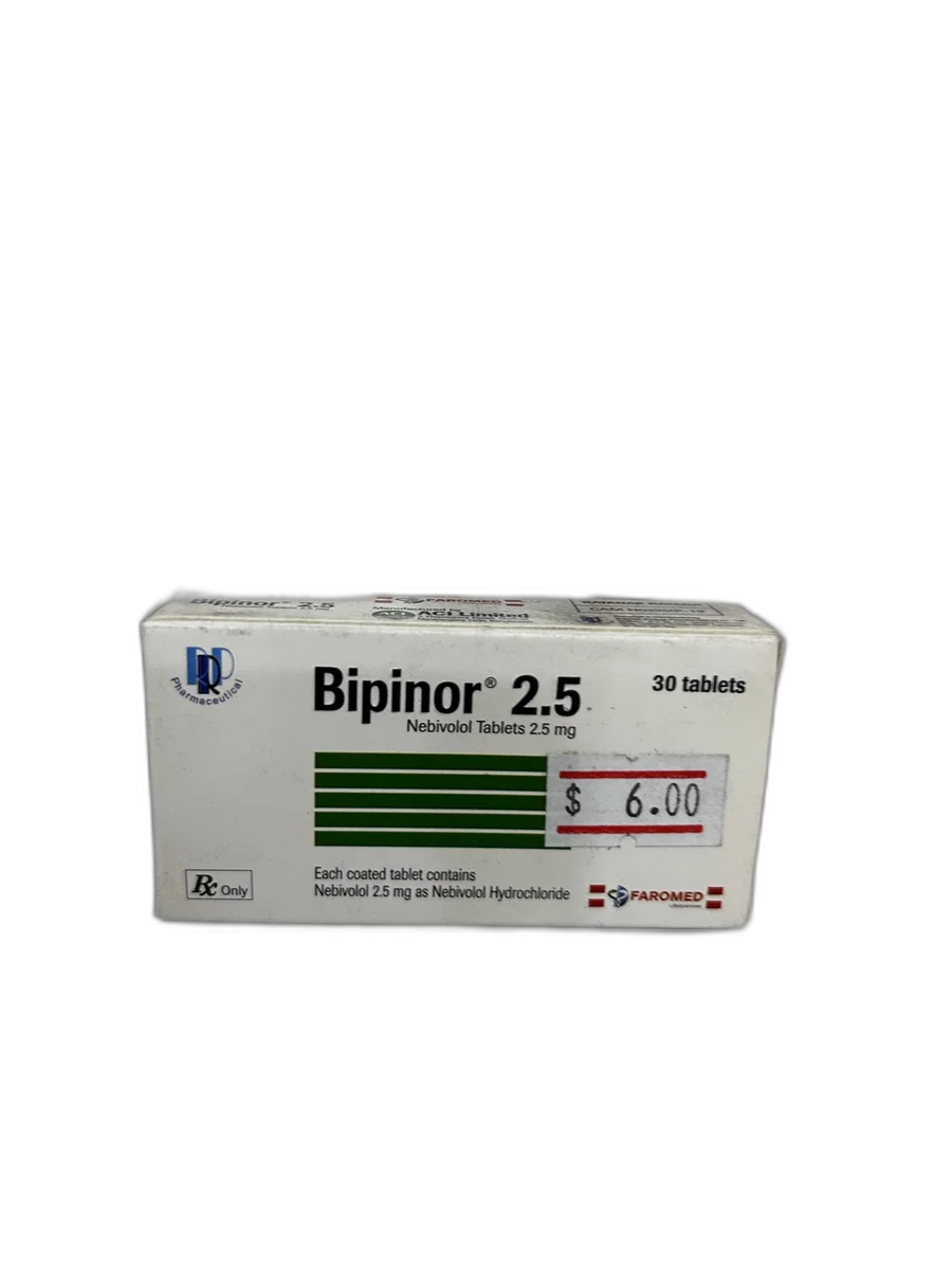 Bipinor 2.5 — available at pharmacies in Cambodia on PharmKulen