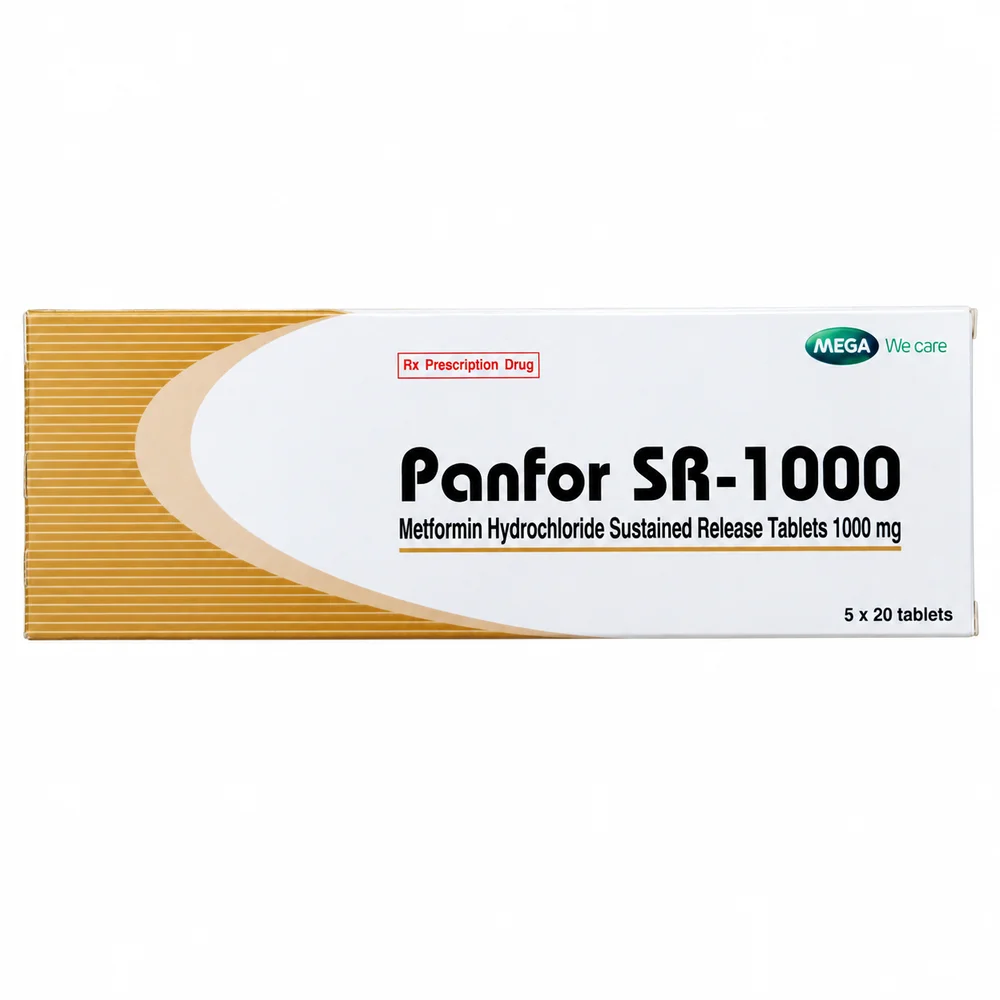 Panfor SR-1000 — available at pharmacies in Cambodia on PharmKulen