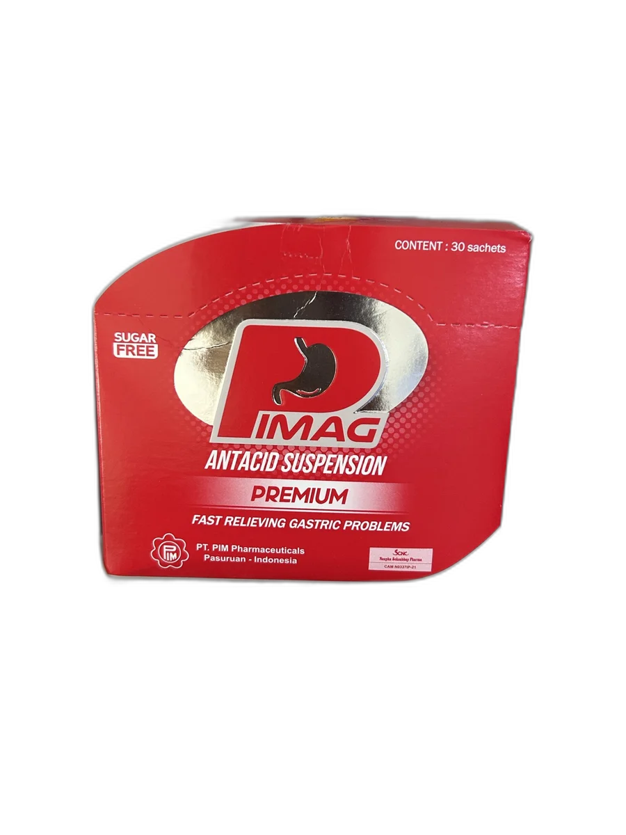 PIMAG ANTACID SUSPENSION PREMIUM — available at pharmacies in Cambodia on PharmKulen