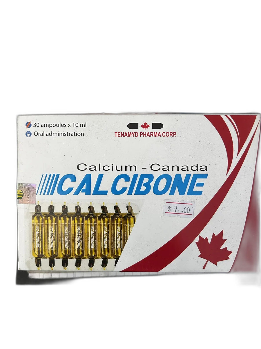 Calcibone — available at pharmacies in Cambodia on PharmKulen