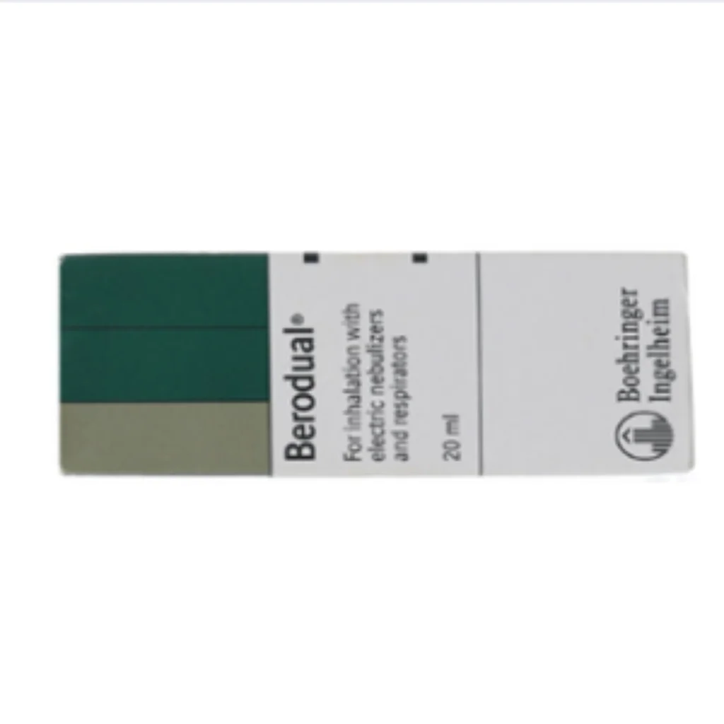Berodual 20ml Nebulizer (Ipratropium/Fenoterol) — available at pharmacies in Cambodia on PharmKulen