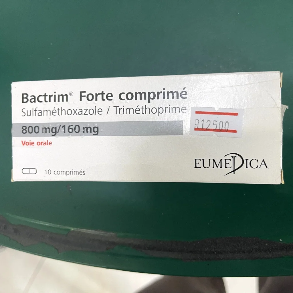 Bactrim Forte comprime — available at pharmacies in Cambodia on PharmKulen