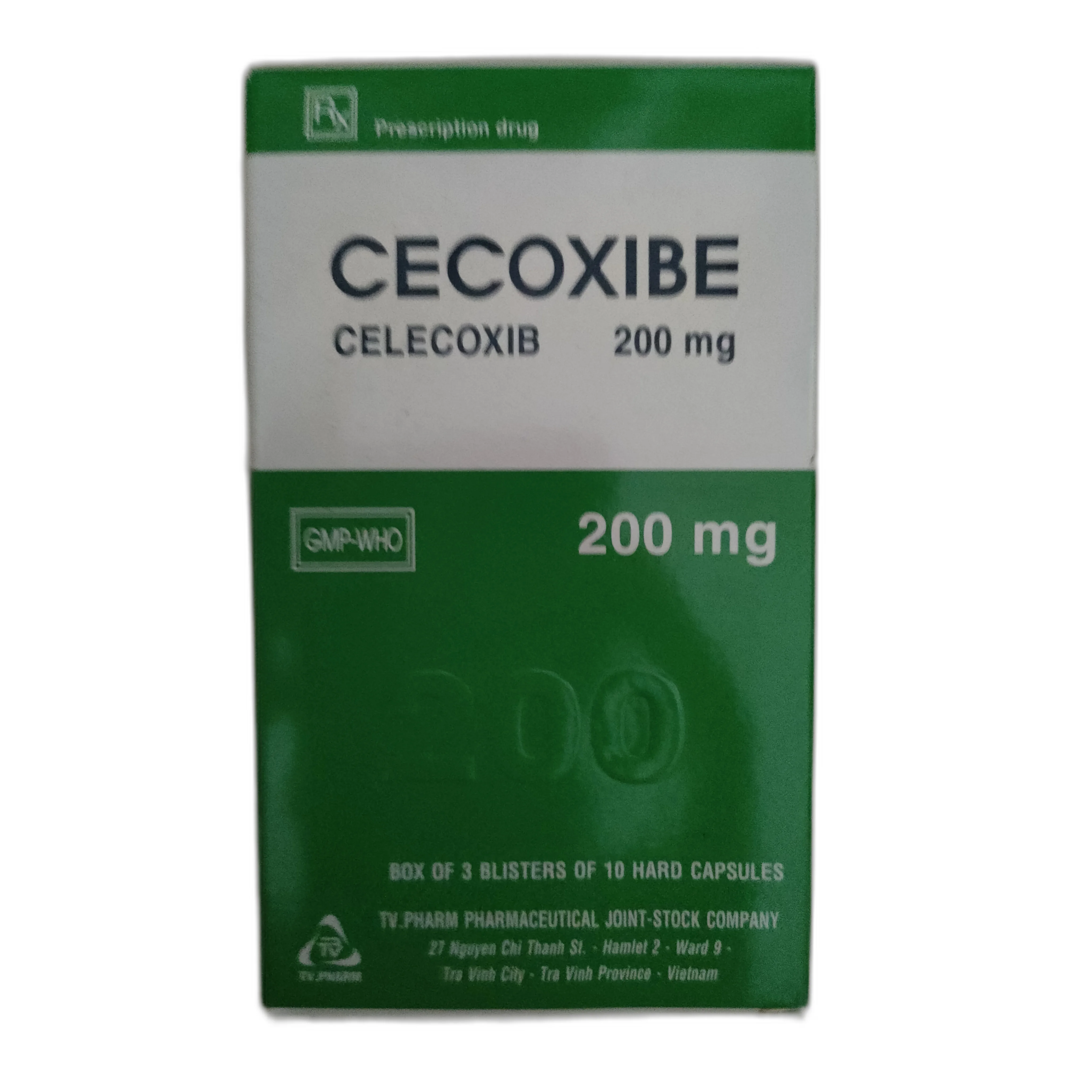 Cecoxibe — available at pharmacies in Cambodia on PharmKulen