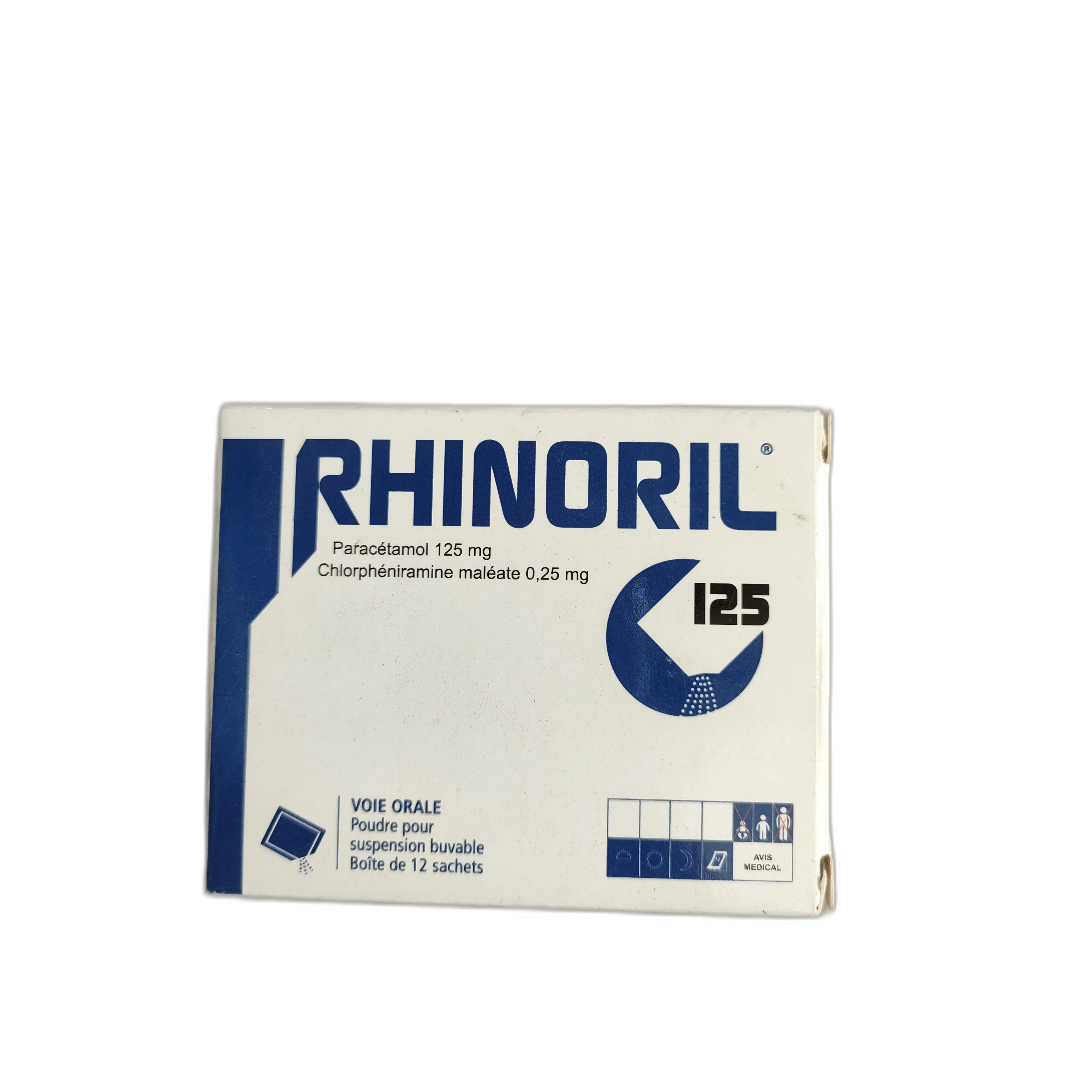 Rhinoril — available at pharmacies in Cambodia on PharmKulen