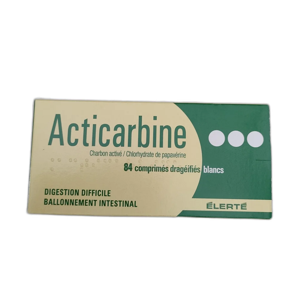Acticarbine — available at pharmacies in Cambodia on PharmKulen