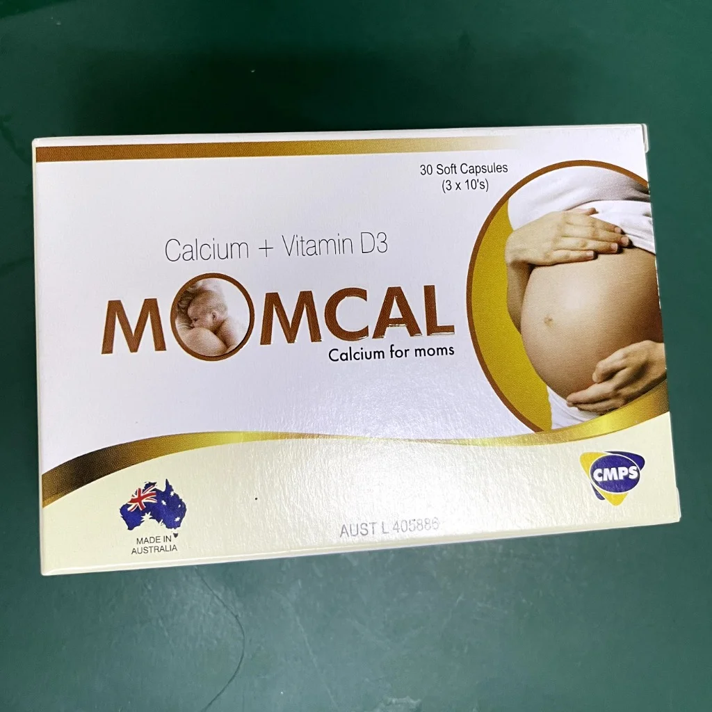 Momcal — available at pharmacies in Cambodia on PharmKulen
