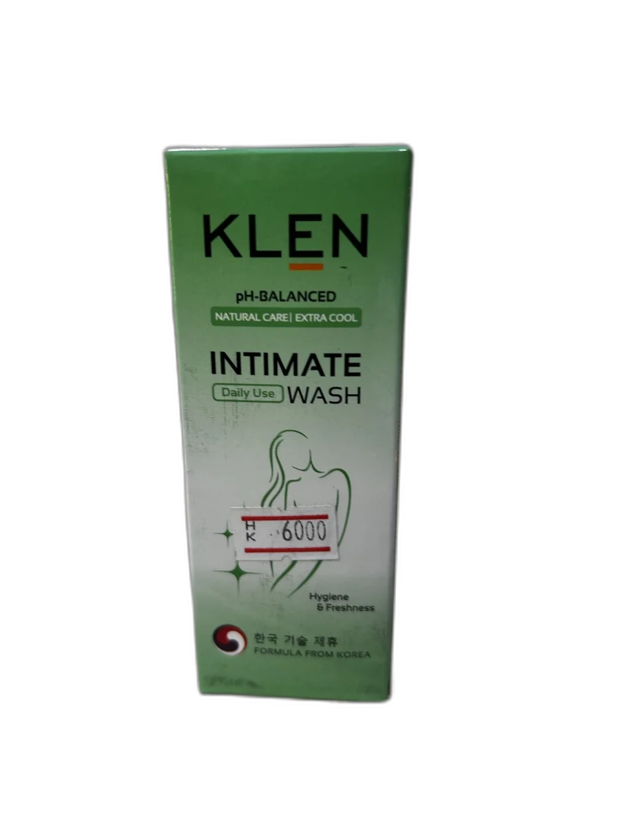 KLEN Intimate Wash Extra Cool — available at pharmacies in Cambodia on PharmKulen