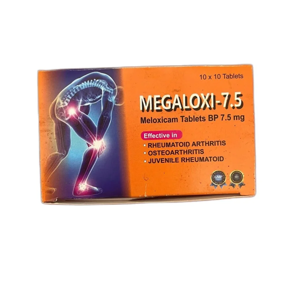 Megaloxi 7.5 mg — available at pharmacies in Cambodia on PharmKulen