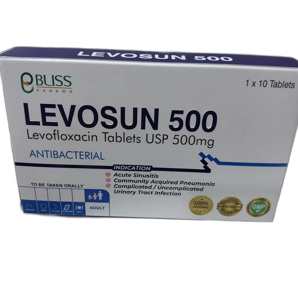 Levosun 500 — available at pharmacies in Cambodia on PharmKulen