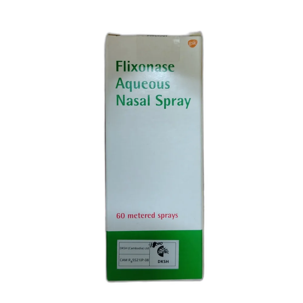 Flixonase Aqueous Nasal Spray — available at pharmacies in Cambodia on PharmKulen