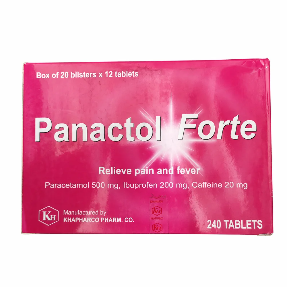 Panactol Forte — available at pharmacies in Cambodia on PharmKulen
