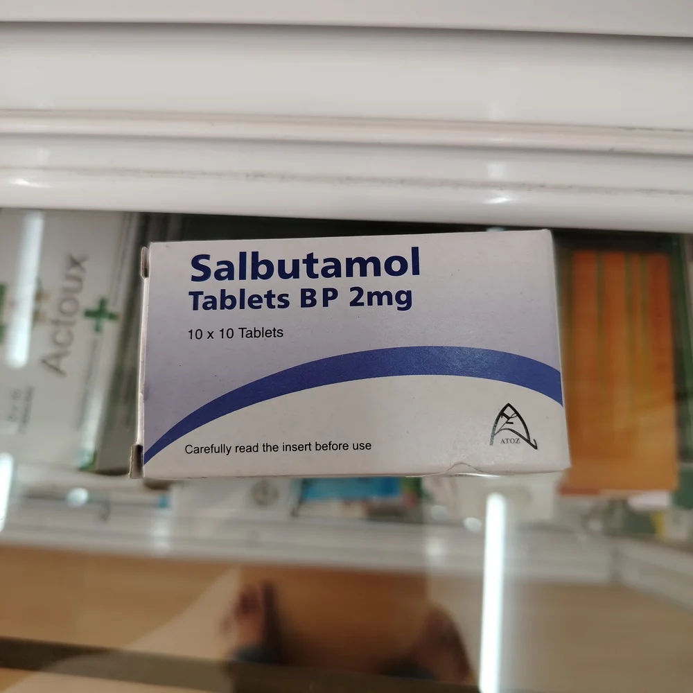 Salbutamol — available at pharmacies in Cambodia on PharmKulen