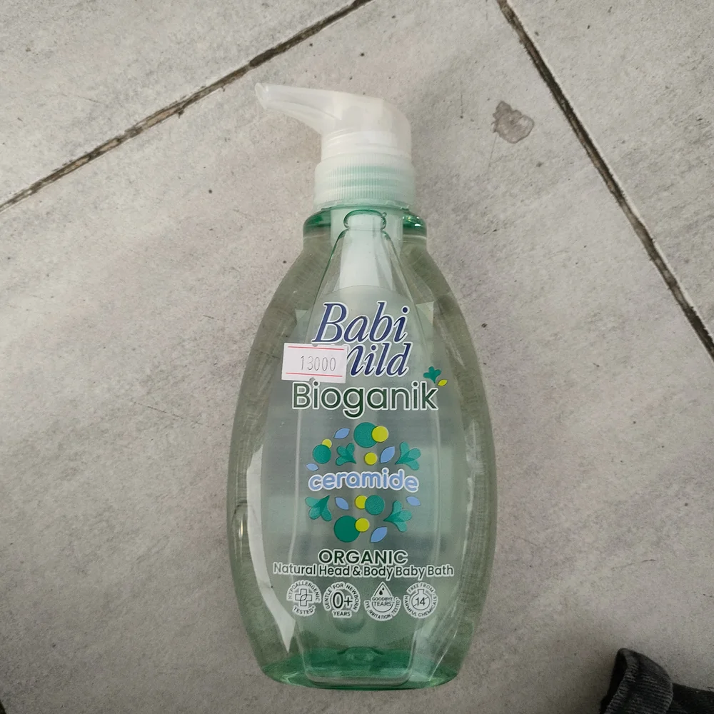 Babi Mild Bioganik Ceramide Baby Bath — available at pharmacies in Cambodia on PharmKulen