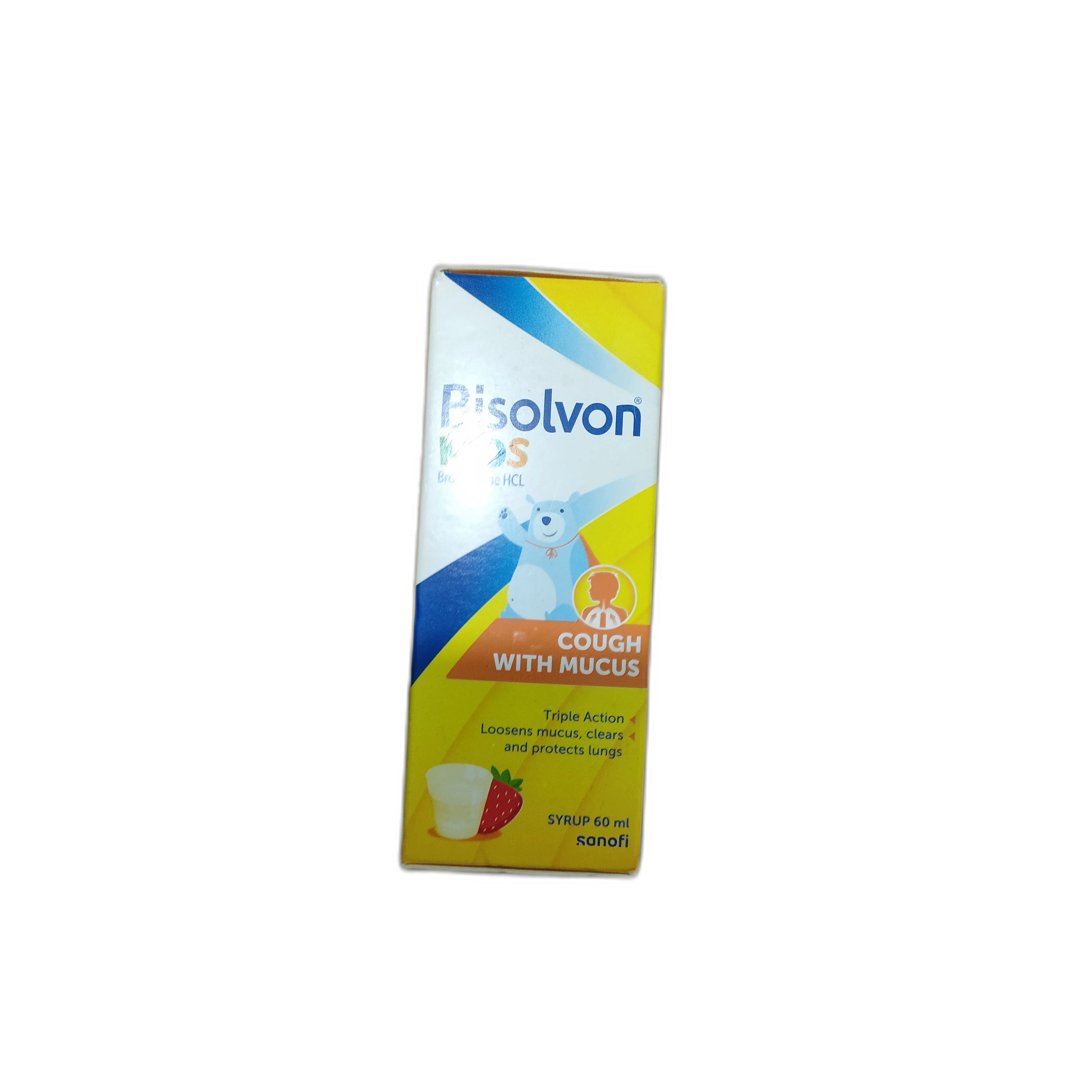 Bisolvon Kids — available at pharmacies in Cambodia on PharmKulen