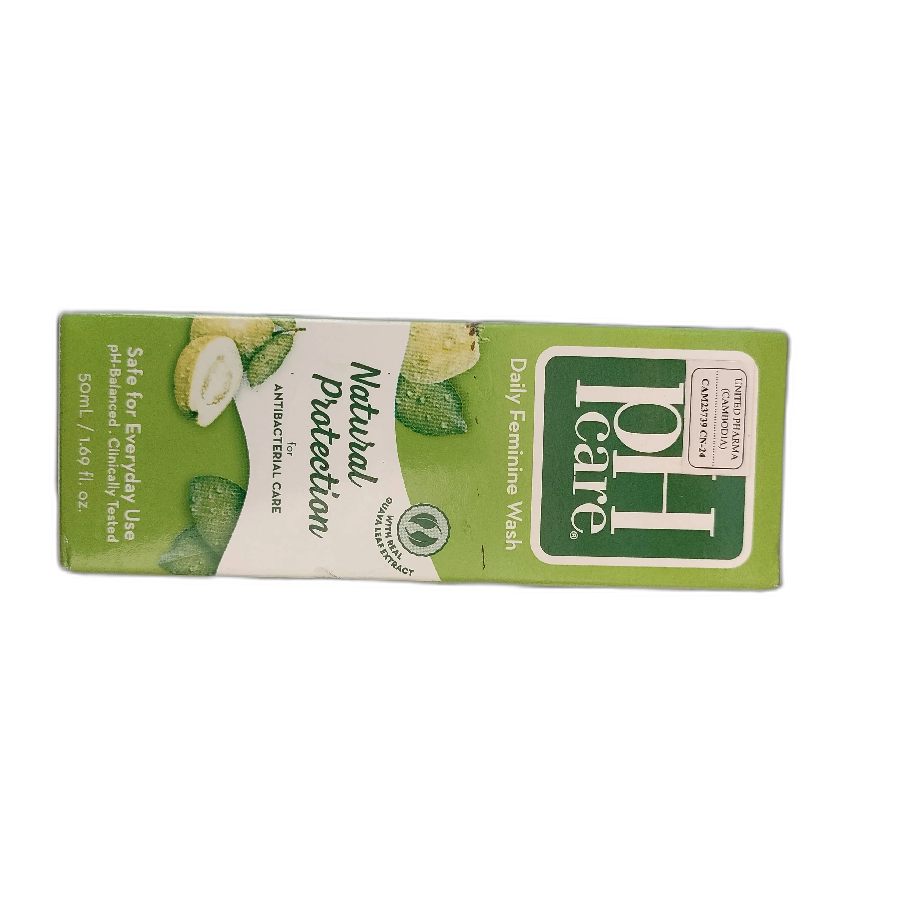 pH Care Natural Protection Daily Feminine Wash — available at pharmacies in Cambodia on PharmKulen