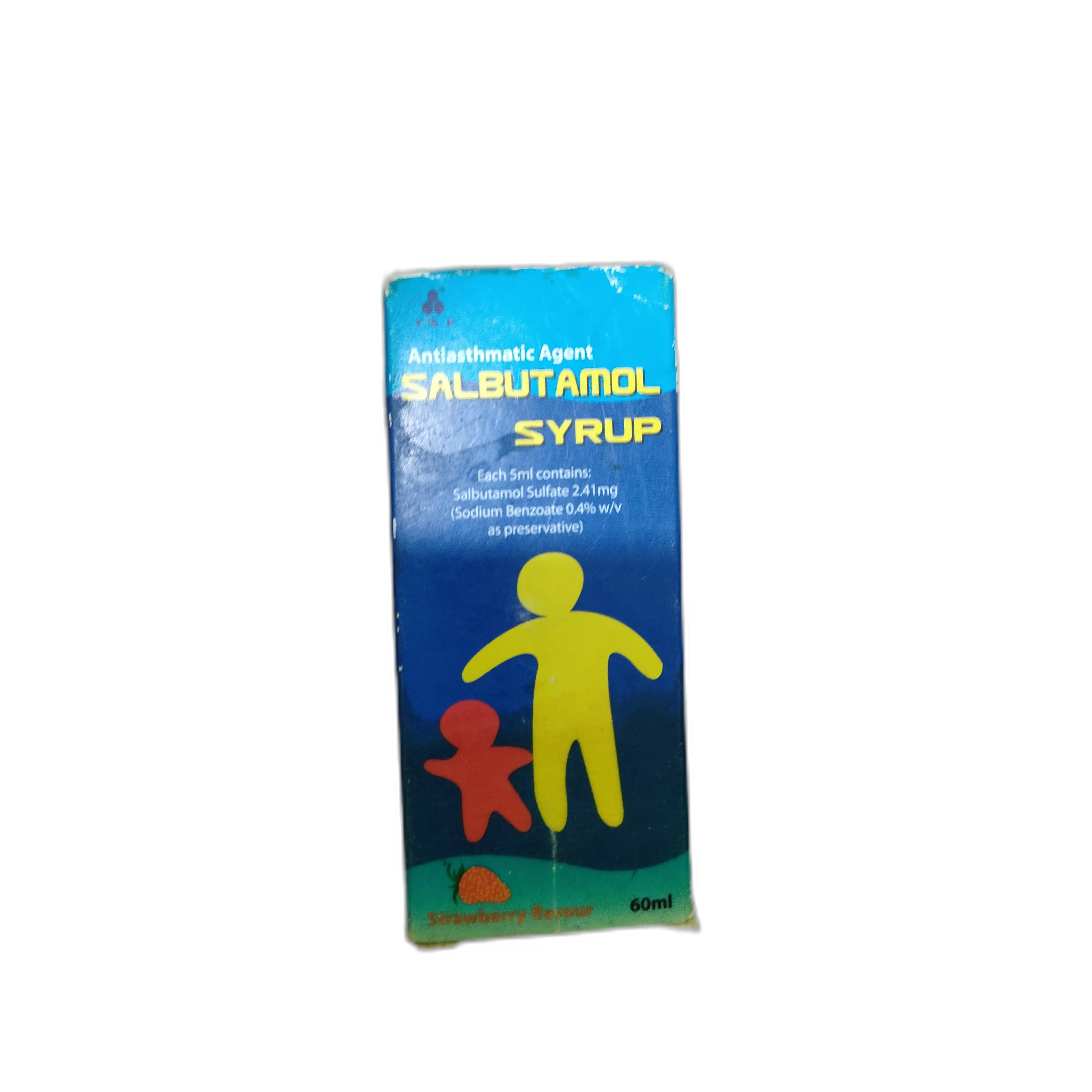 Salbutamol Syrup YSP — available at pharmacies in Cambodia on PharmKulen