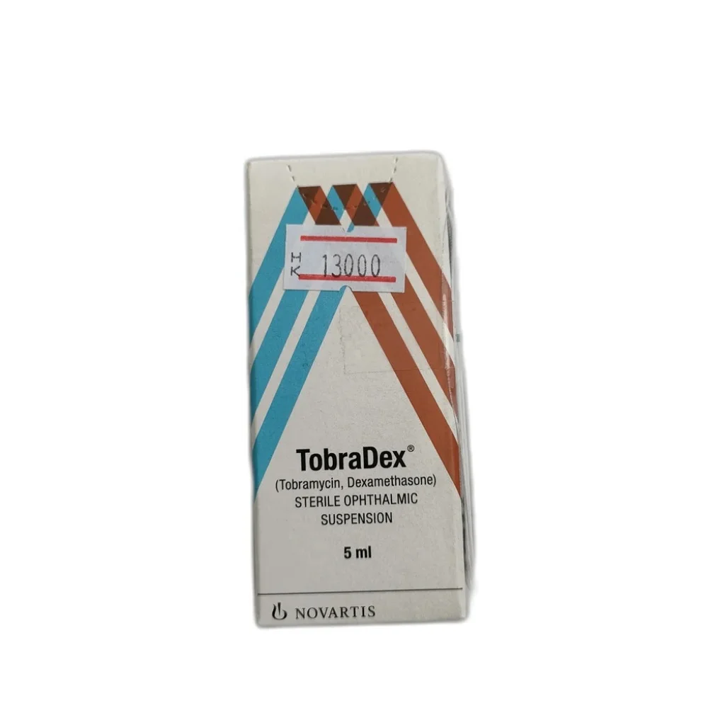 TobraDex — available at pharmacies in Cambodia on PharmKulen