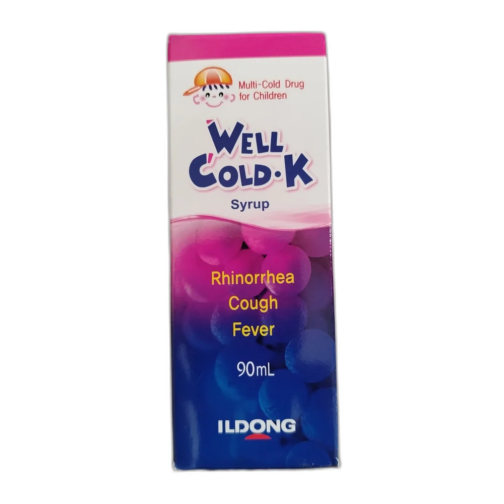 Well Cold-K — available at pharmacies in Cambodia on PharmKulen