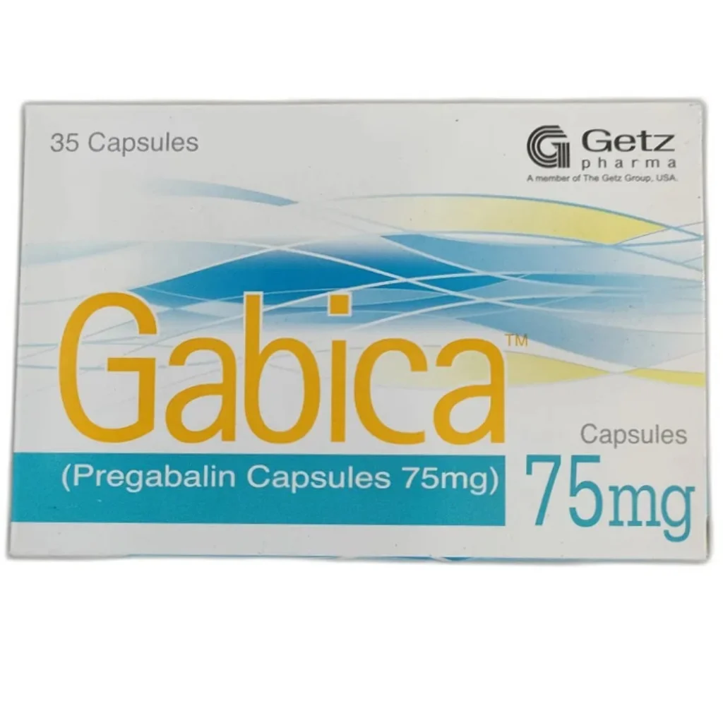 Gabica 75 mg 35capsules — available at pharmacies in Cambodia on PharmKulen
