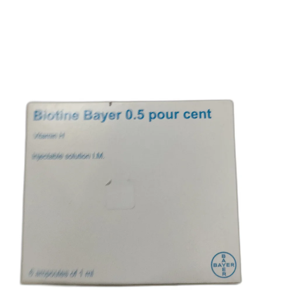 Biotine Bayer 0.5 pour cent — available at pharmacies in Cambodia on PharmKulen